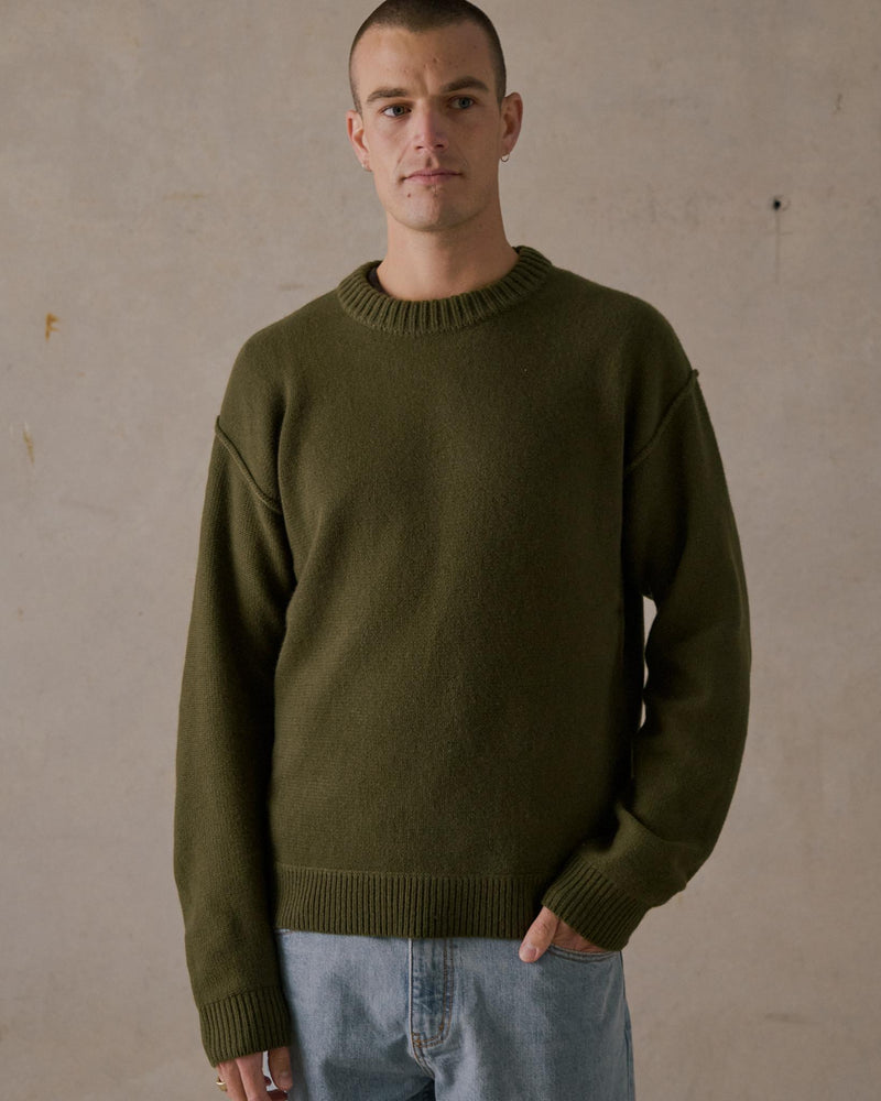 Reverse Seam Knit