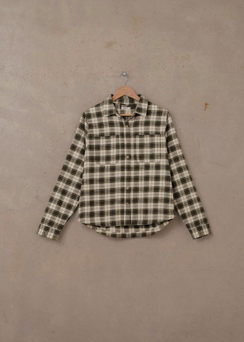 Womens House Check Flannel Shirt