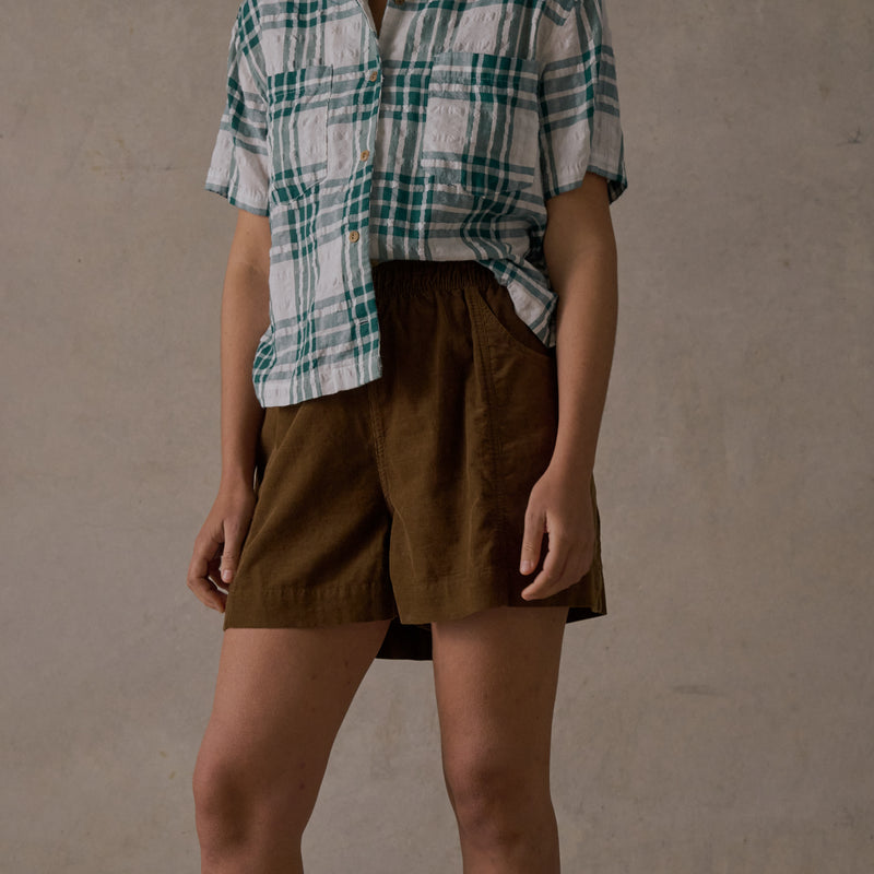 Hip Pocket Cord Shorts