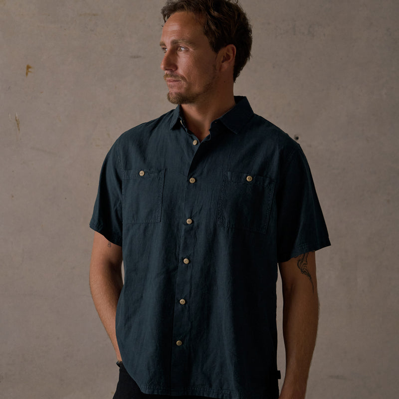 Twin Pocket Hemp Shirt