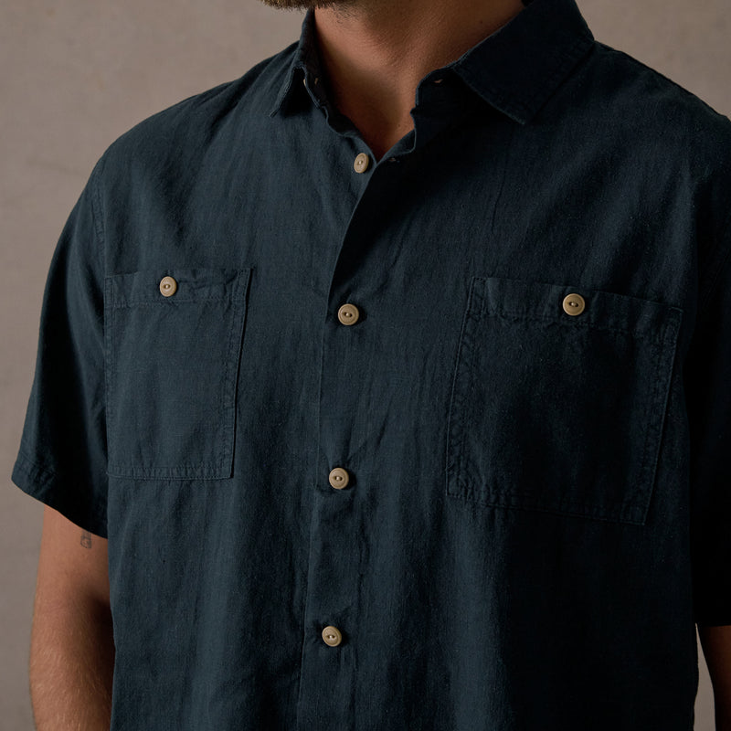 Twin Pocket Hemp Shirt