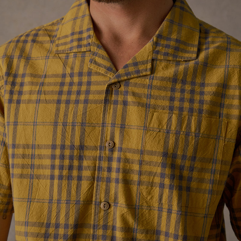 Washed Camp Collar Shirt