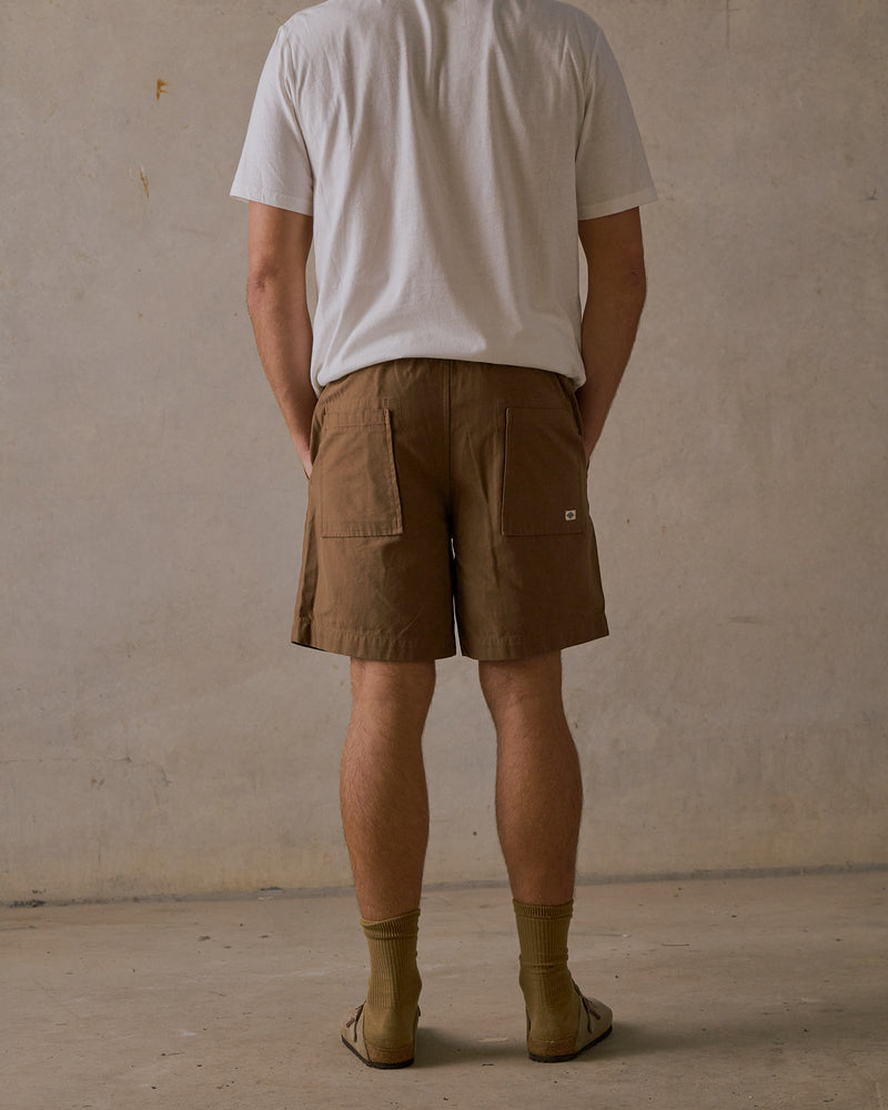 Relaxed Twill Shorts