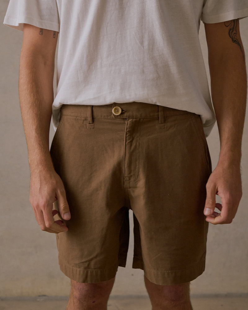 Relaxed Twill Shorts