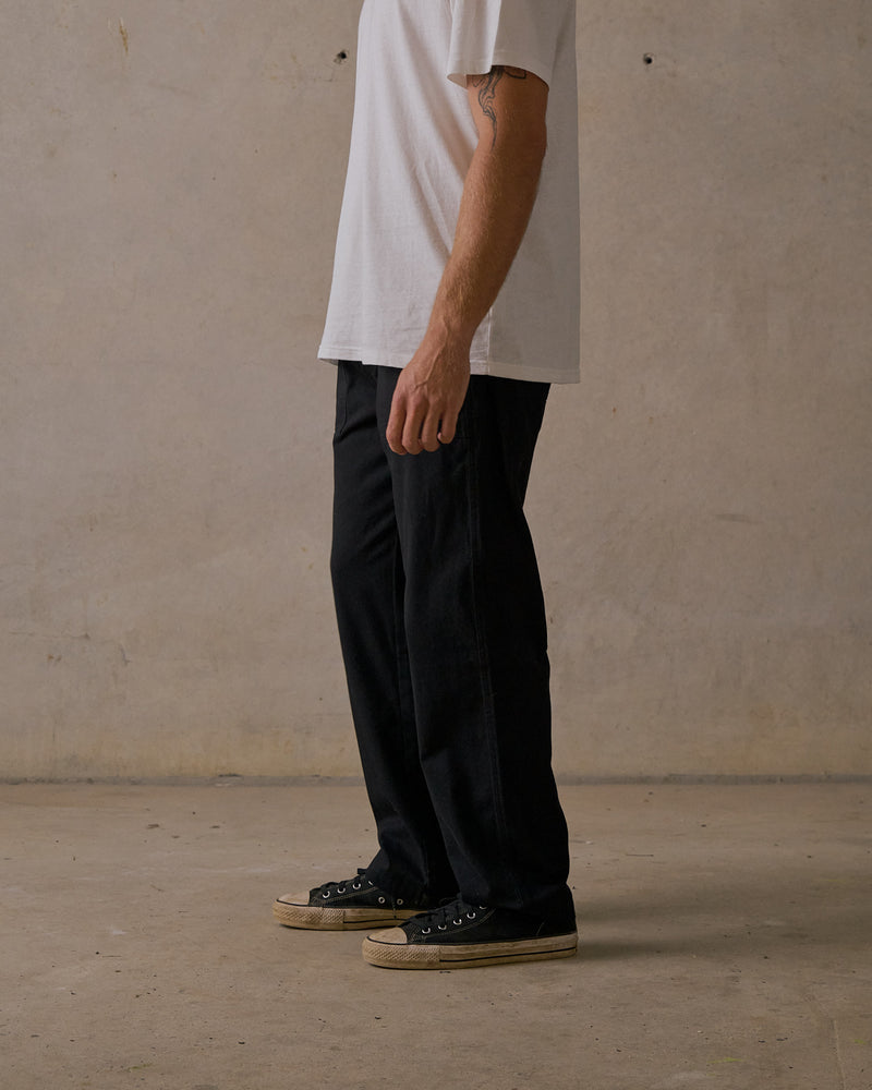 Relaxed Twill Pants