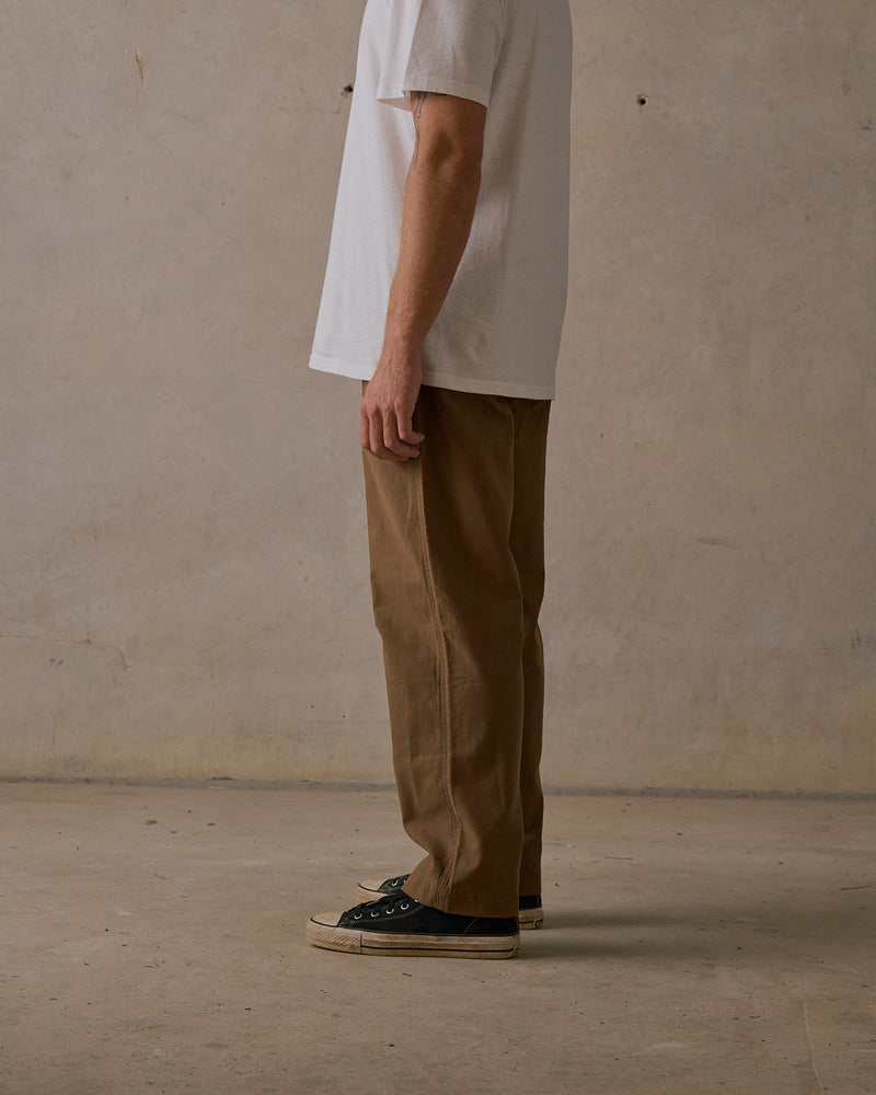 Relaxed Twill Pants