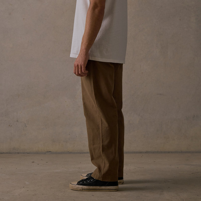 Relaxed Twill Pants