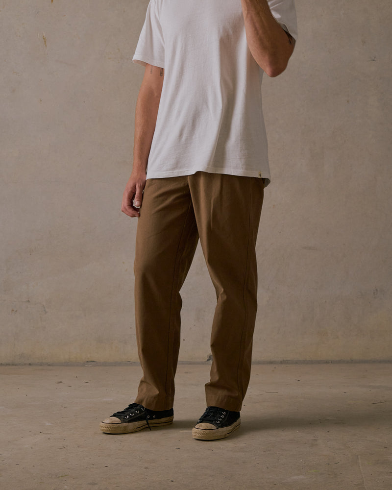 Relaxed Twill Pants