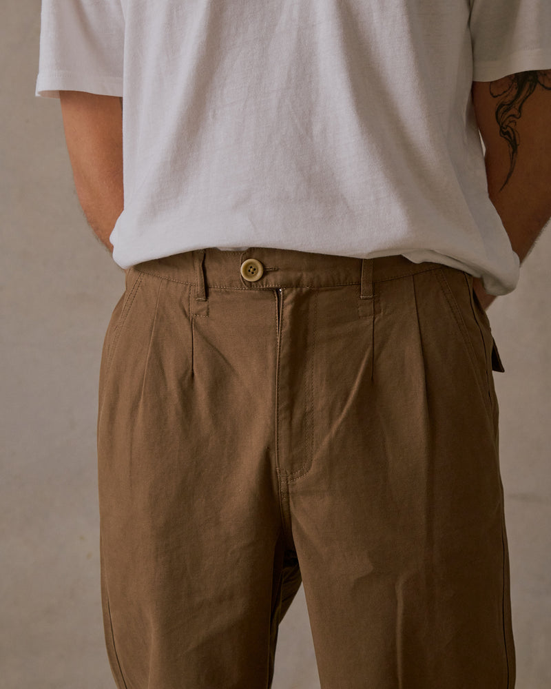 Relaxed Twill Pants