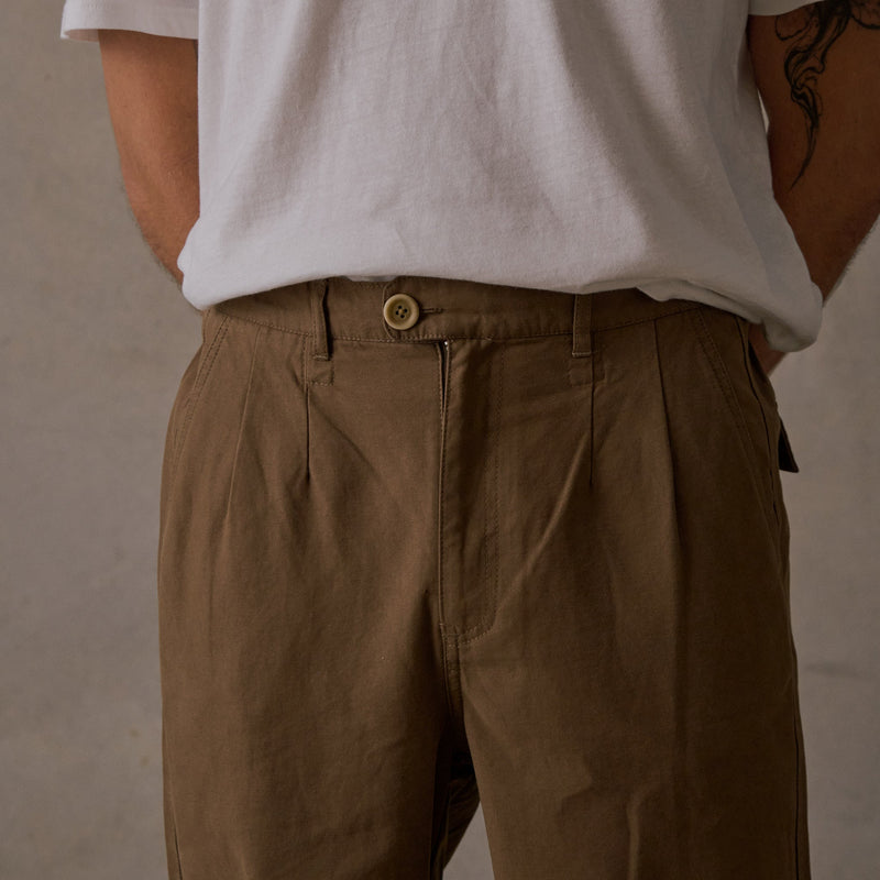 Relaxed Twill Pants