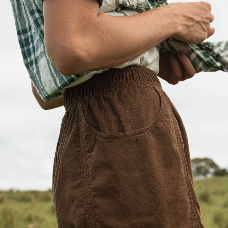 Hip Pocket Cord Shorts