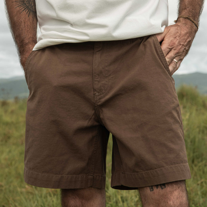 Relaxed Twill Shorts